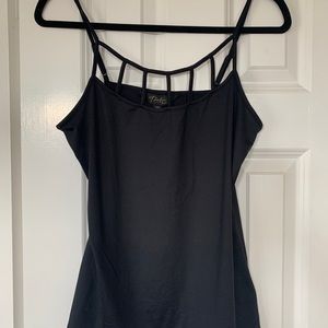 Thalia Sodi black tank top